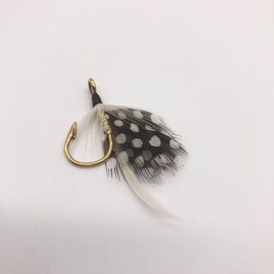 Gold Tone Fish Hook Pendant